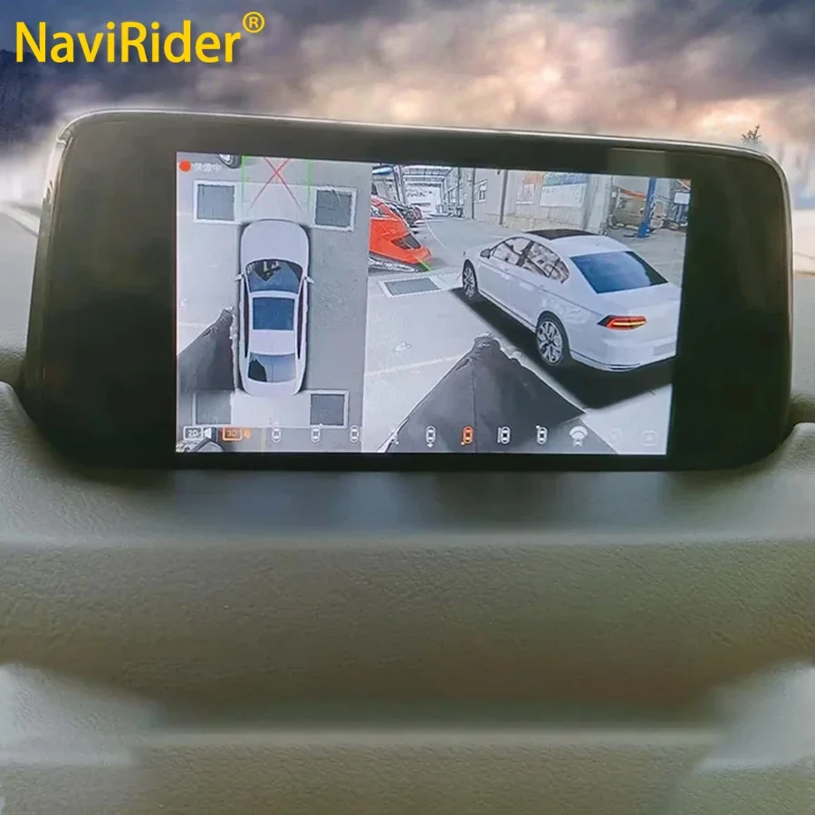 Rear Camera For Car - 360 graus pássaro view carro dvr