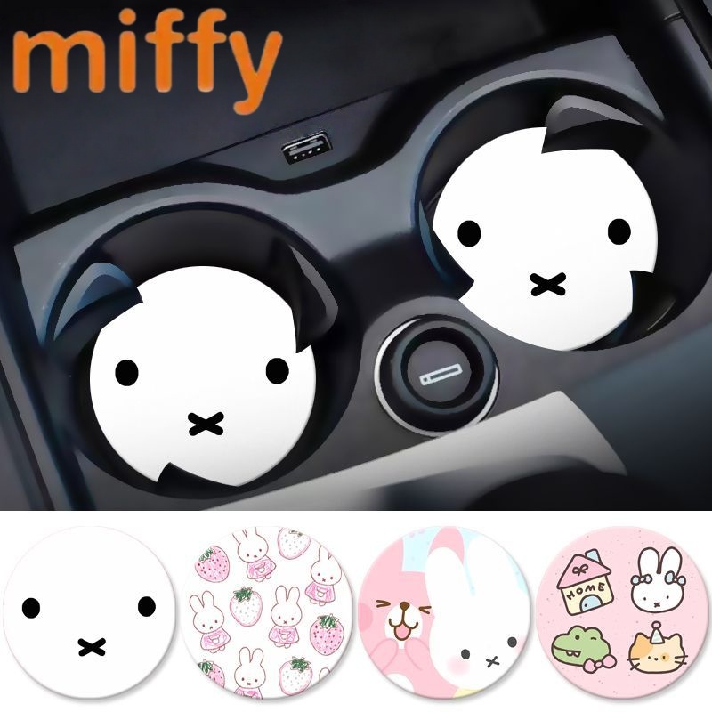 Car Accessories Workshop - Tapete Antiderrapante para Copos com Padrão