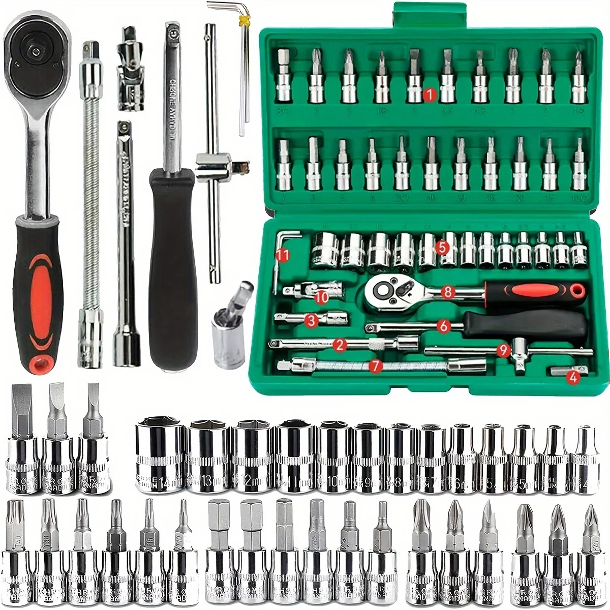 Conjunto de soquete de acionam - Car Accessories Workshop avaliação e preço